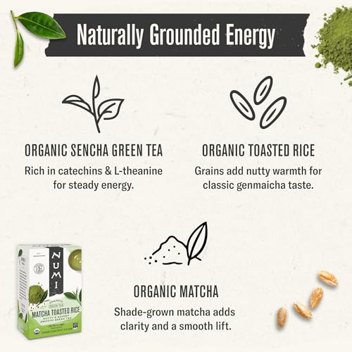 Organic Matcha Toasted Rice Tea (54 Count)
