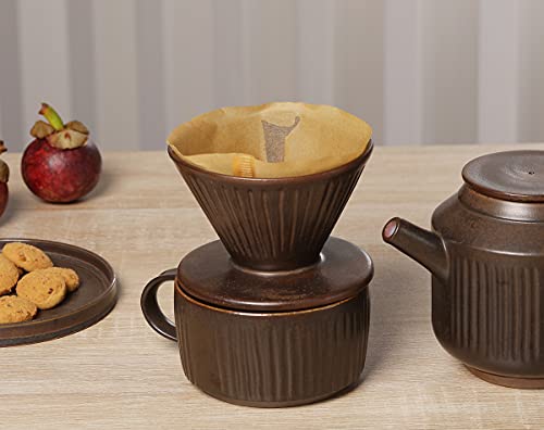 Pottery Pour Over Coffee Maker