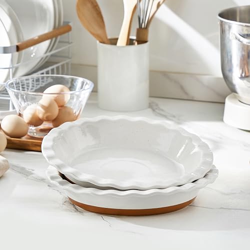 Ceramic Pie Pan Set of 2 (2 Count)