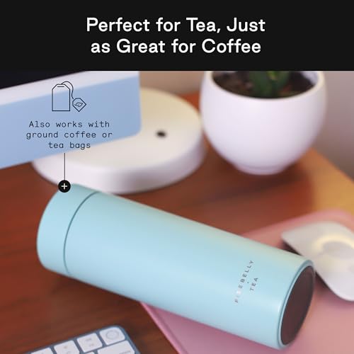 Travel Tea Infuser Mug with Strainer