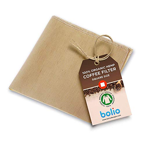 Organic Hemp Reusable Coffee Filter