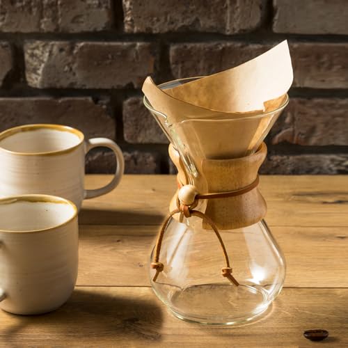 subjectthree Drip Coffee 6 Cup Glass Pour Over Coffee Maker Kit