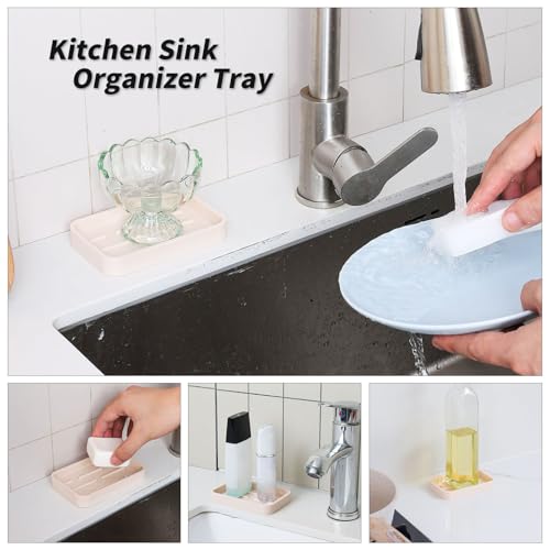 Silicone Kitchen Sink Organizer Tray for Multiple Usage
