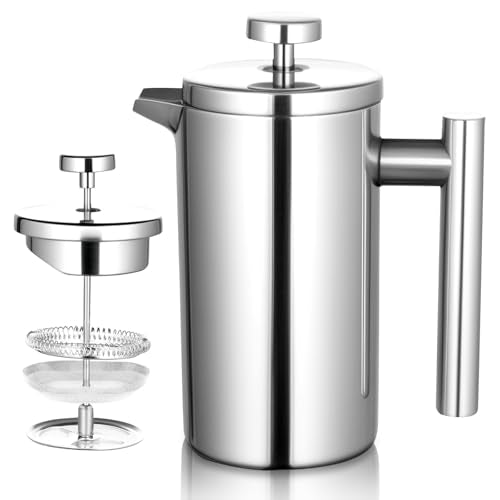 French Press Coffee Maker with Scale