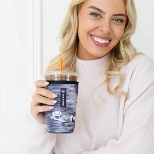 JavaSok Iced Coffee & Cold Soda Insulated Neoprene Cup Sleeve