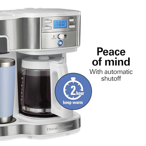 2 Way Programmable Coffee Maker & Single Serve Coffee Maker