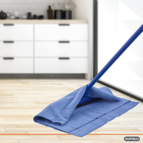 Microfiber Squeegee Mopping Towel Extra Large Miracle Cloth 20 x 30 Streak Free Microfiber Floor Cloth (6 Count)