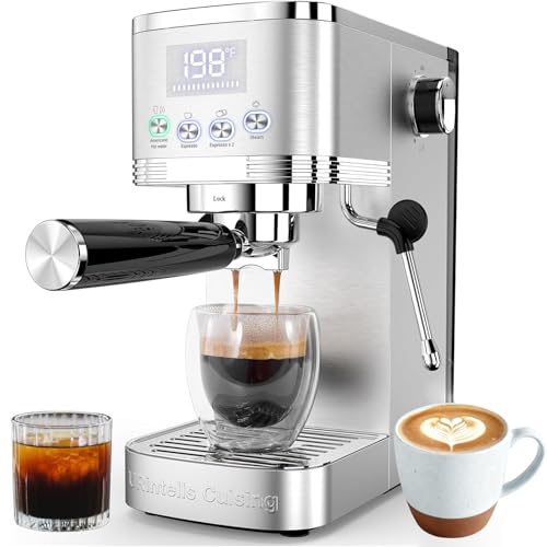 Espresso Machine with Adjustable Extraction Temperature