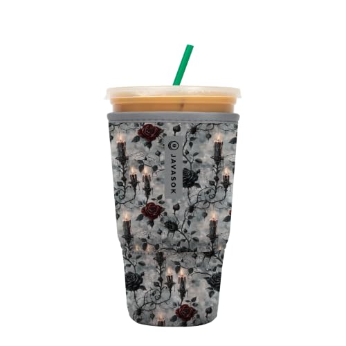 JavaSok Iced Coffee & Cold Soda Insulated Neoprene Cup Sleeve