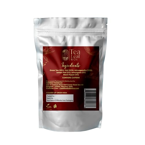 Tulsi Ashwagandha Green Tea Bags (50 Count)