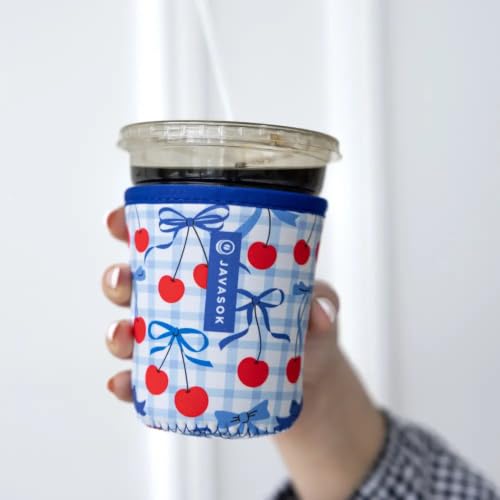 JavaSok Iced Coffee & Cold Soda Insulated Neoprene Cup Sleeve