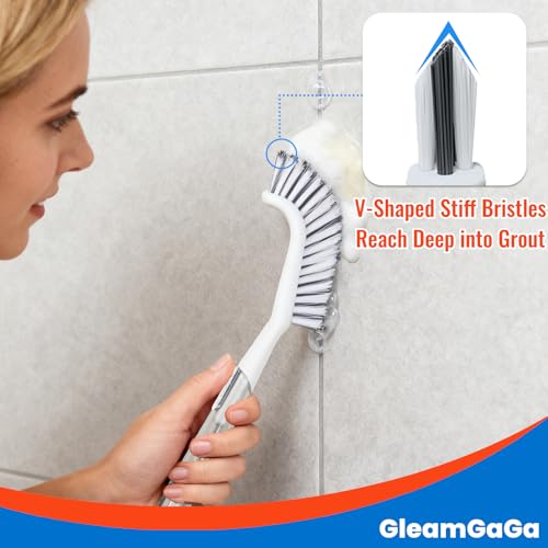 3 Pack Shower Brush for Cleaning (3 Count)