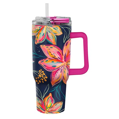 18 8 Stainless Steel Insulated Water Tumbler with Straw