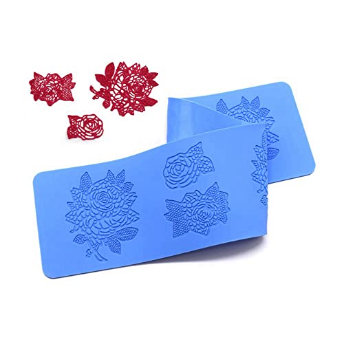 Flower Embossing Hollow Candy Silicone Mold Lace Pattern Sugar Craft Cake Decoration