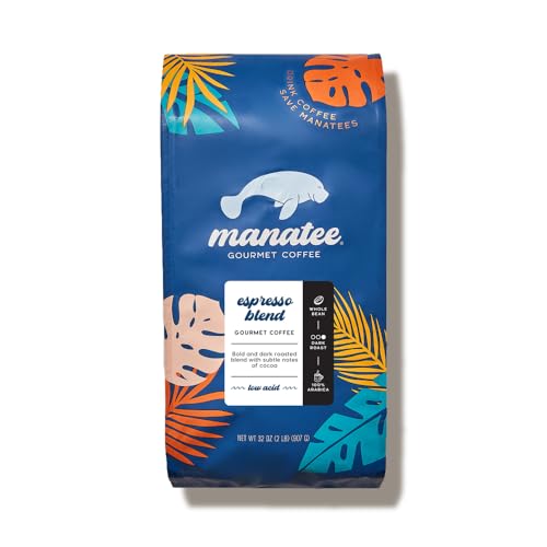 Manatee Gourmet Whole Bean Coffee (32 Ounce)