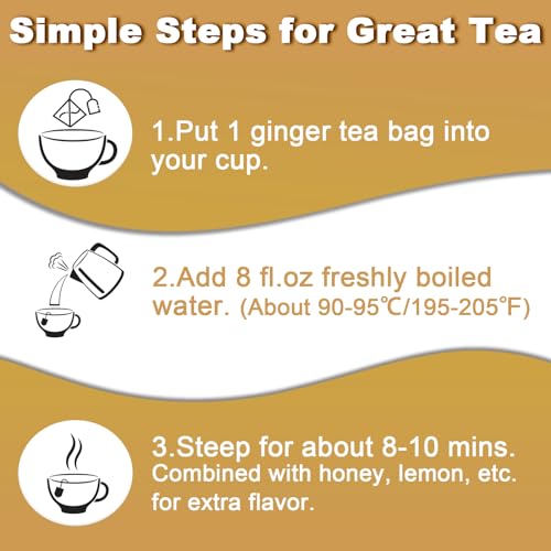 Ginger Tea Bags (50 Count)
