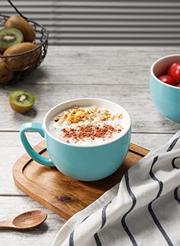 Turquoise Coffee Mugs Set of 4 (4 Count)