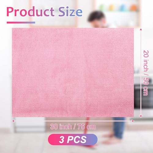 3 Pcs Extra Large Microfiber Cleaning Cloth (3 Count)