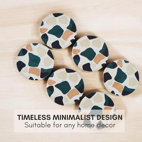 Terrazzo Coasters Set of 6 (6 Count)