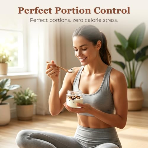 Overnight Oats Containers with Lids 10 oz (4 Count)