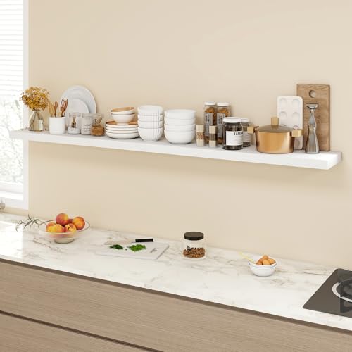 72 Inch Floating Shelves