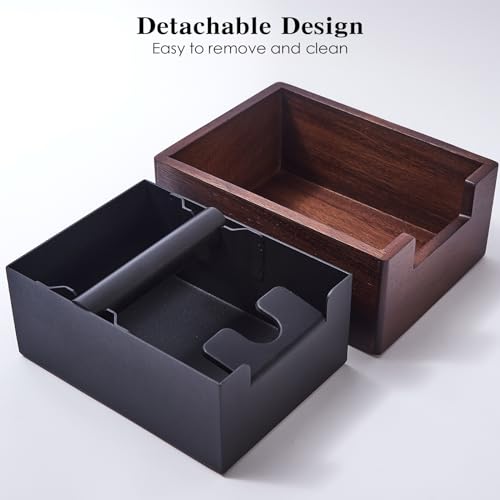 Wooden Espresso Knockout Box