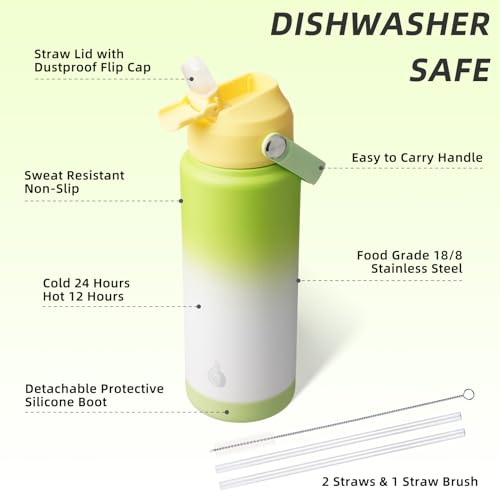 24oz Insulated Water Bottle