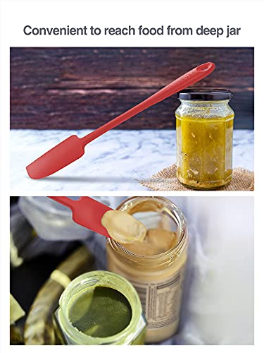 3 Pack Silicone Jar Spatulas (3 Count)