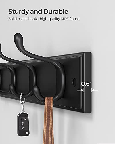 Wall Mounted Coat Rack (4 Count)