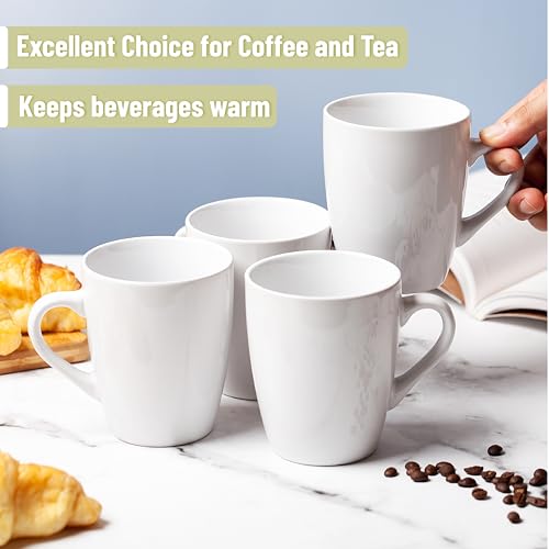 BTaT Porcelain Coffee Mugs Set (4 Count)