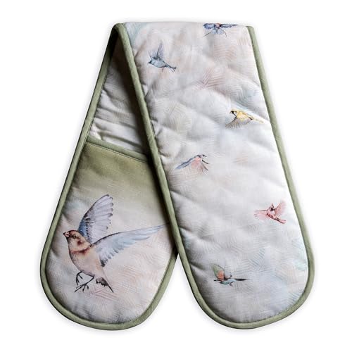Double Oven Mitts 100% Cotton Double Oven Glove