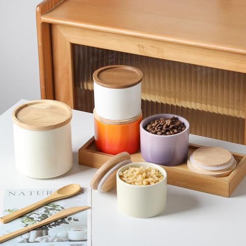 Sweejar Kitchen Canisters Ceramic Food Storage Jar