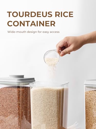 4.22Qt Airtight Food Storage Containers with Pop Lids