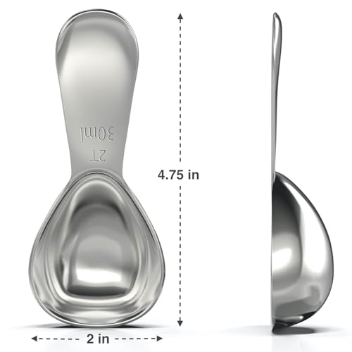 Stainless Steel Coffee Scoop Set (2 Count)