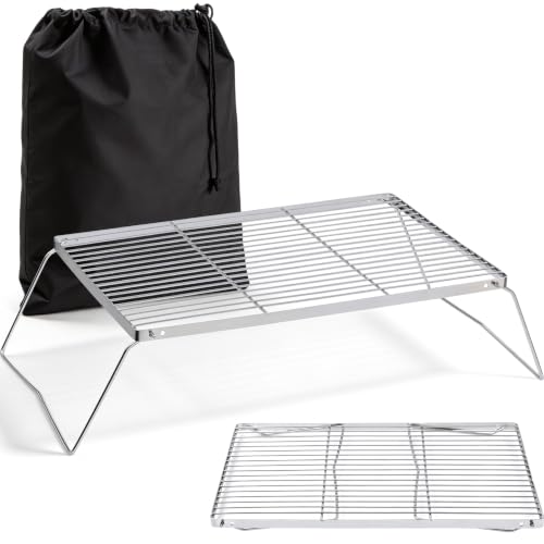 Large Folding Campfire Grill