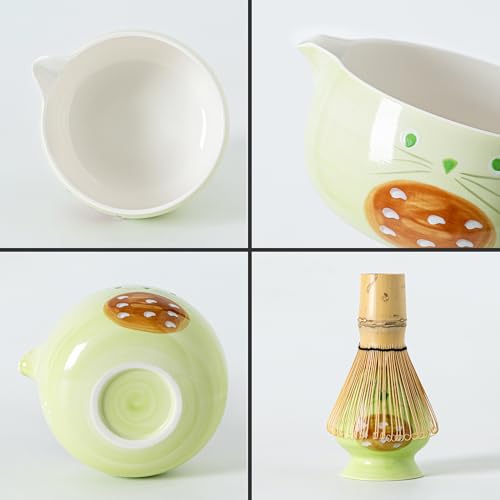 Matcha Whisk Set with Spout (6 Count)