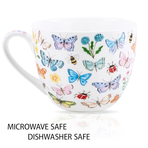 Colorful Butterfly Mug