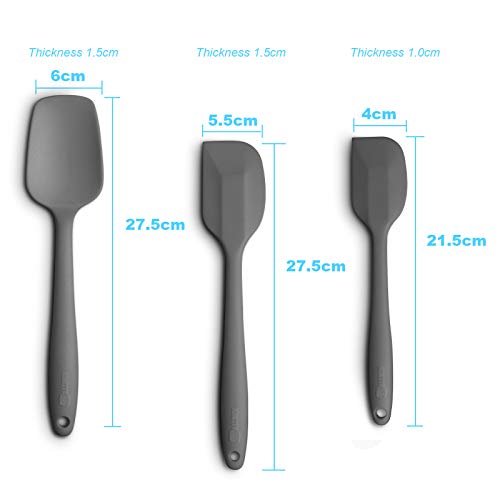 3 Piece Silicone Spatula Set (3 Count)
