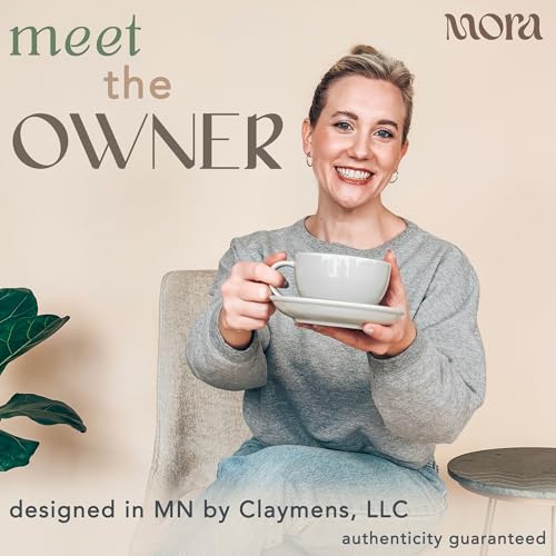 Mora Ceramic Latte Art Mug With Saucer