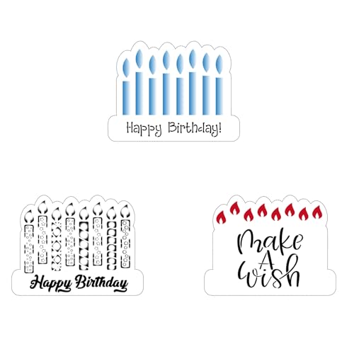 Cookie Cutter and Stencil Bundle Royal Icing Cookies Stencils Paint Your Own Biscuit Bakery Starter Kits Royal Icing Fondant Cutters Birthday Wedding Holiday Cookies Painting Coloring Pages Comb (9 Count)