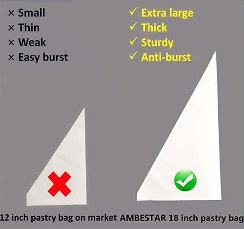 Large Pastry Bags Disposable