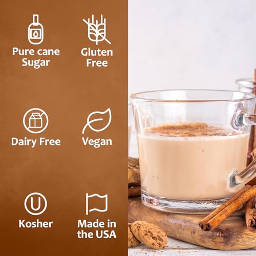 Coffee Syrup Cinnamon Oatmeal Cookie Flavored Syrup for Drinks (25.4 Fl Oz)