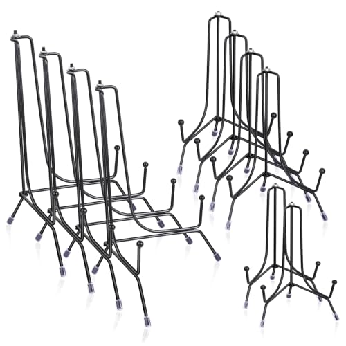 10 Pack Upgraded Plate Display Stands (10 Count)