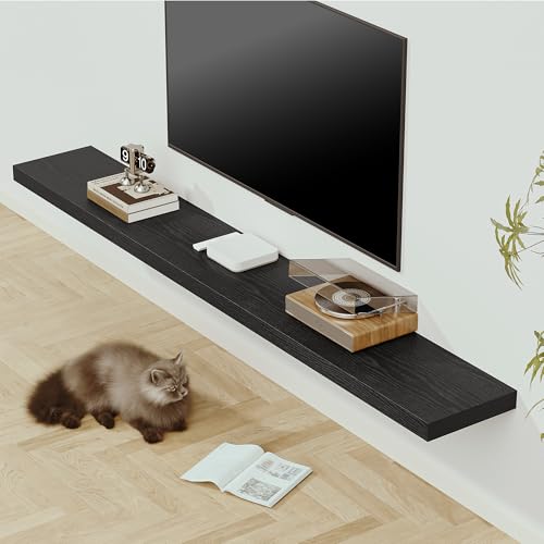 Deep Floating Shelves 72x12” Set of 1