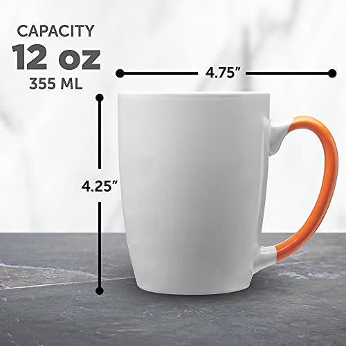 Java Two Tone Coffee Mugs 12 oz. Set of 10 (10 Count)