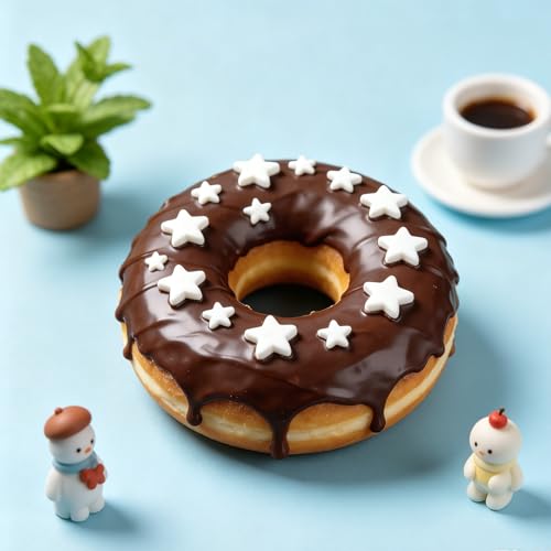 White Star Sprinkles for Cake Decorating (4.6 Ounce)