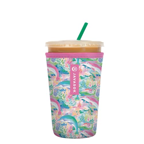 JavaSok Iced Coffee & Cold Soda Insulated Neoprene Cup Sleeve