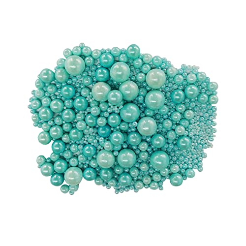 Edible Blue Sugar Pearls Candy Sprinkles 120G (4.23 Ounce)