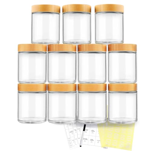 Spice Jars with Label (96 Fl Oz)