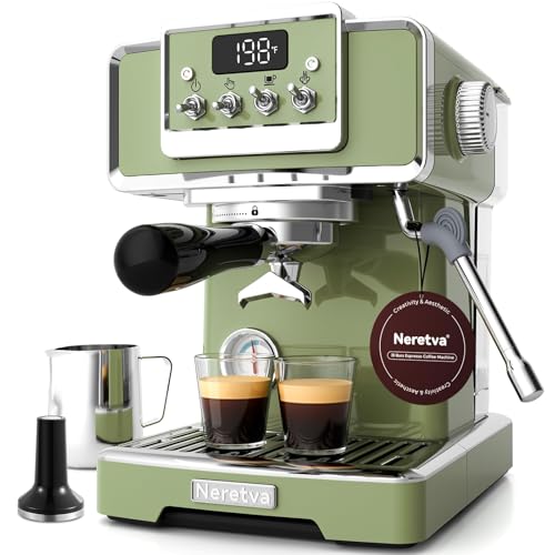 Professional Retro Espresso Machine with 58mm Portafilter
